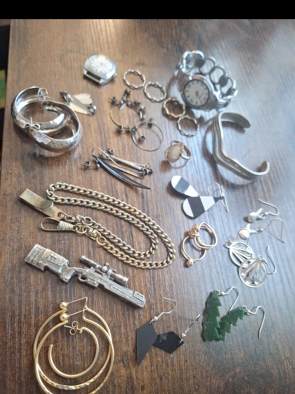Estate Junk Drawer Jewerly Lot No Reserve